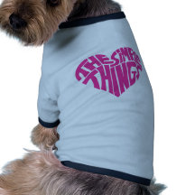 I love the simple things doggie t-shirt