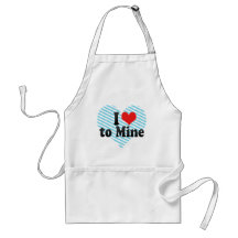 I Love to Mine Apron