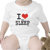 I love to sleep t shirt