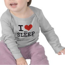 I love to sleep t shirt