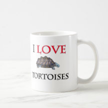 I Love Tortoises Mugs