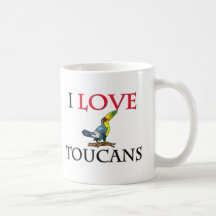 I Love Toucans Mugs
