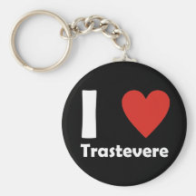 I love Trastevere Schlüsselanhänger