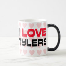 I LOVE TYLERS COFFEE MUG