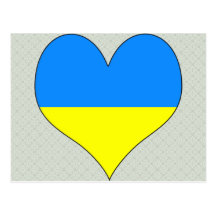 I Love Ukraine Postcards