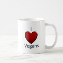 I Love Vegans Mug