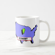 I Love Vermont Coffee Mugs