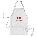 I Love Violas Apron