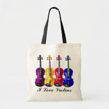 I LOVE VIOLINS-BAG