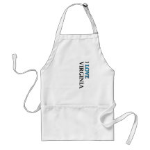 I Love Virginia Design Apron