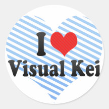 I Love Visual Kei Sticker