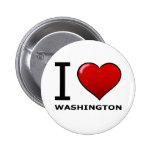 I LOVE WASHINGTON BUTTON