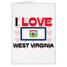 I Love West Virginia Cards