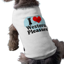 I love Western Pleasure Dog Tshirt