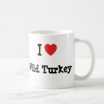 I love Wild Turkey heart T-Shirt Mug