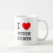 I Love Witch Hunts Coffee Mug