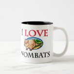 I Love Wombats Mug