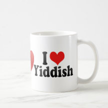I Love Yiddish Mugs