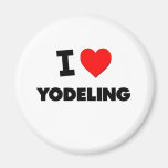 I Love Yodeling Refrigerator Magnet