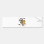 I Love You Like A Mouse Loves Cheese 2 Bumper Stickers