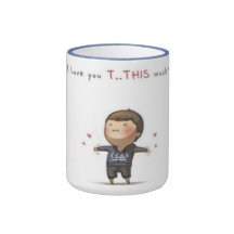 I love you mucho coffee mug