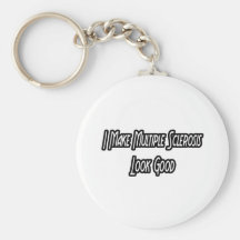 I Make MS Look Good Key Chains
