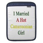 I Married A Hot Cameroonian Girl iPad Sleeve