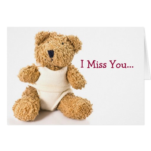 i miss you card zazzle i miss you card zazzle