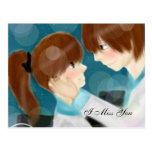 I Miss You Postcard
