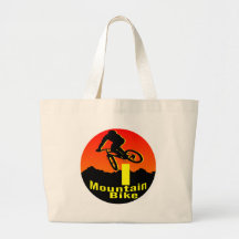 I Mountain Bike Tote Bag