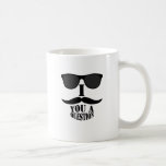 I Moustache You A Question with  Sunglasses 2 Mug