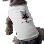 I moustache you to take me for a walk! dog t shirt