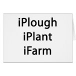 i Plough Plant Farm Greeting Cards