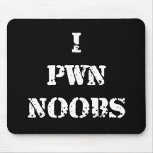 I Pwn Noobs Mouse Mat
