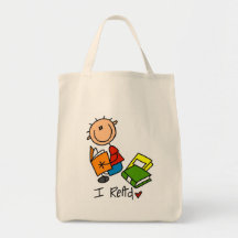 I Read Tshirts and Gifts Canvas Bag