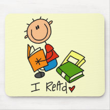 I Read Tshirts and Gifts Mousepads