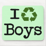 I recycle Boys Mousepad