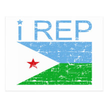 I Rep Djibouti Postcards