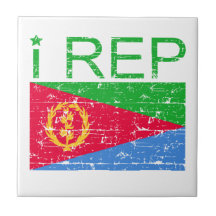 I rep Eritrea Tile