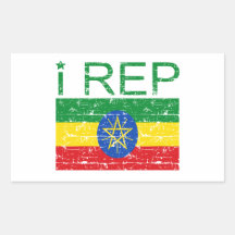 I rep Ethiopia Sticker