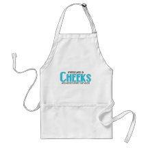 I Rescued a Cheeks (Male) Dog Adoption Design Aprons