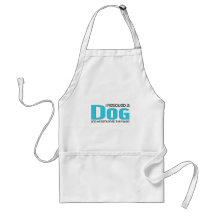 I Rescued a Dog (Male Dog) Aprons