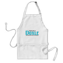 I Rescued a Doxle (Female) Dog Adoption Design Apron