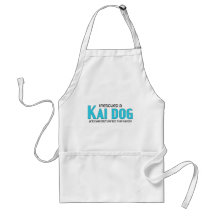 I Rescued a Kai Dog (Female Dog) Aprons