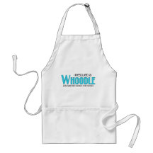 I Rescued a Whoodle (Female) Dog Adoption Design Apron