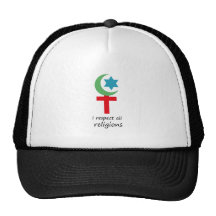 i respect all religions.png hat