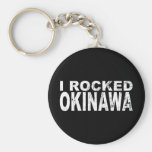 I Rocked Okinawa Bk Keychain
