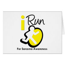 I Run For Sarcoma Awareness Card