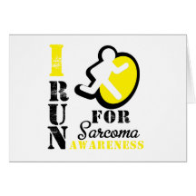 I Run For Sarcoma Awareness Cards