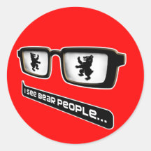 I see bear people sticker